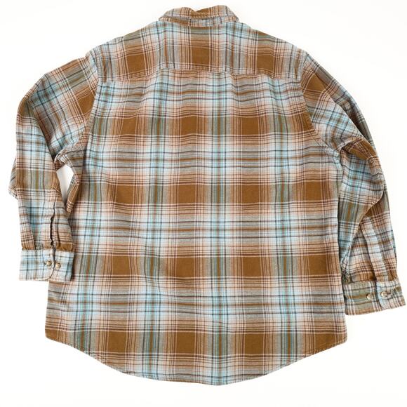 Pendleton Mens XL Mason Button Down Long Sleeve Flannel Shirt 100% Cotton - Picture 3 of 10